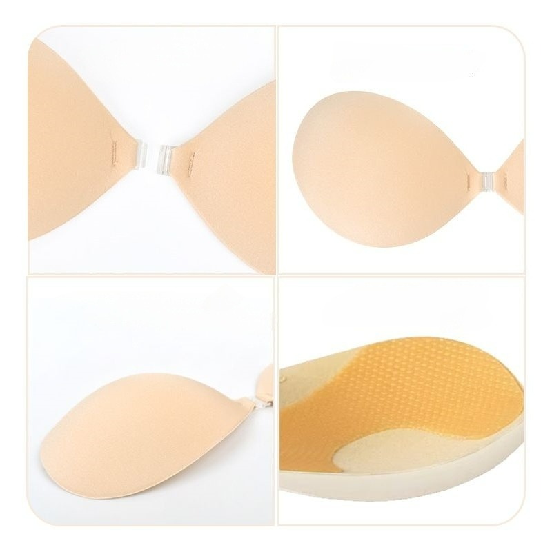 Push Up Sticky Bra Thickened I - Strapless Bra Backless review and price